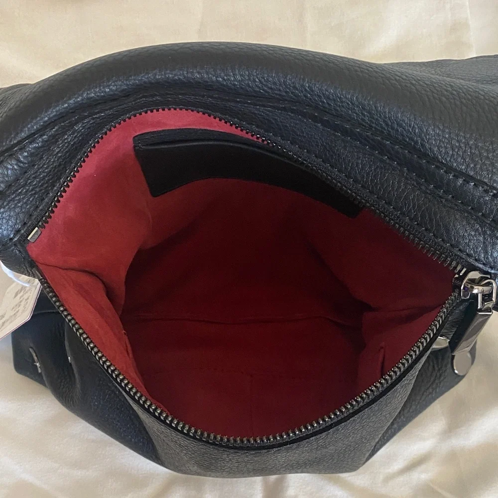 Hammitt VIP Med Red Zip Crossbody Bag - Picture 3 of 13